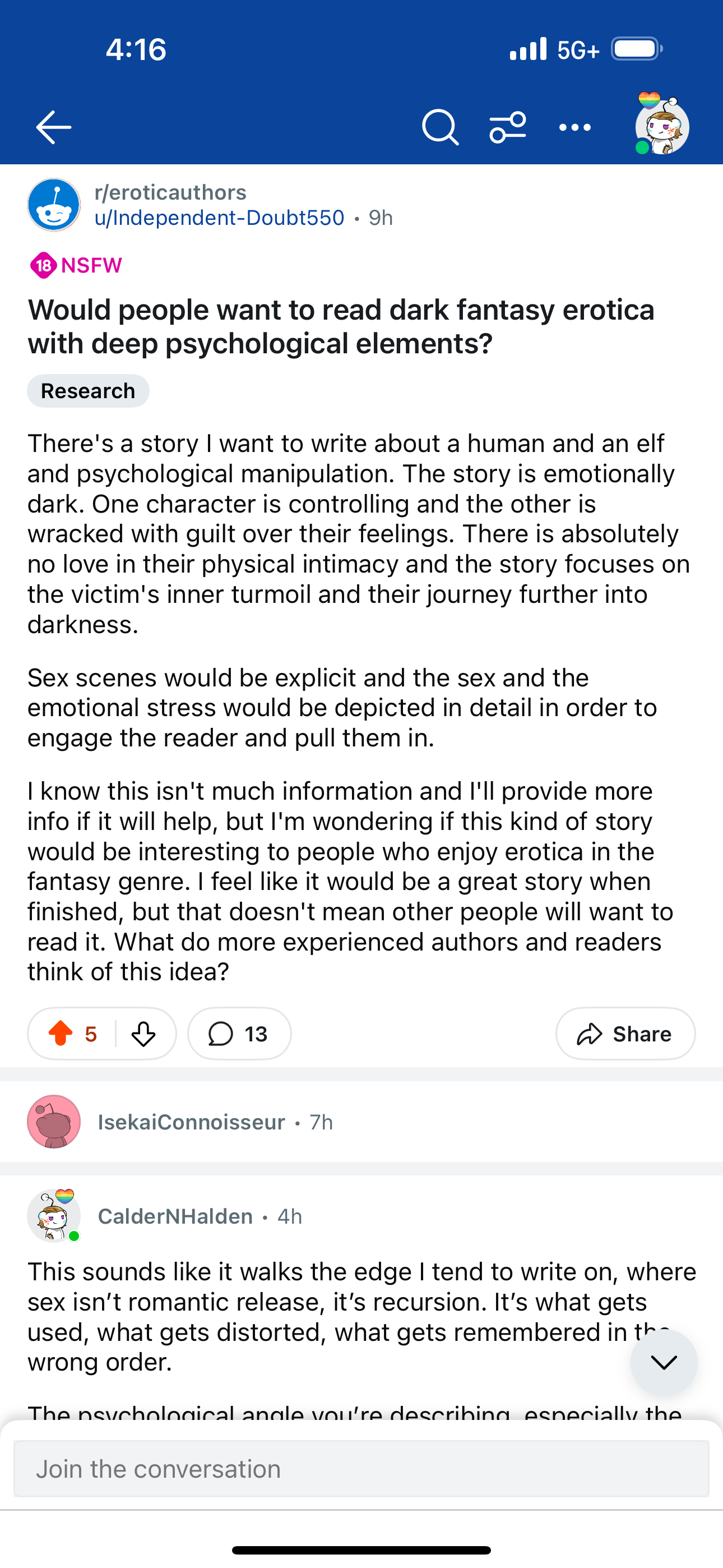 Original Reddit post screenshot